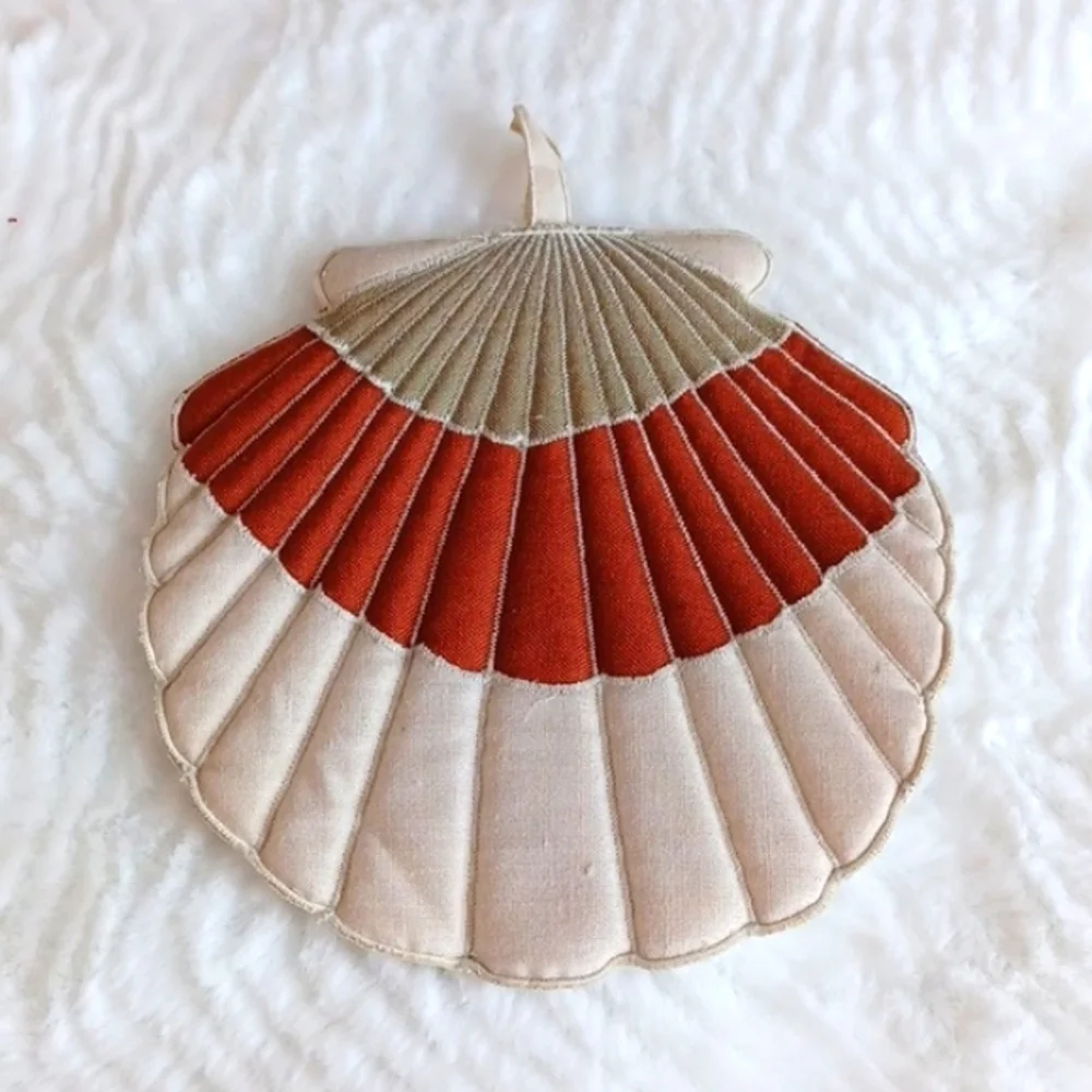 POTHOLDERS Vintage SetOf 3 1960,s 1970,s Owl‎ &Shell Holders